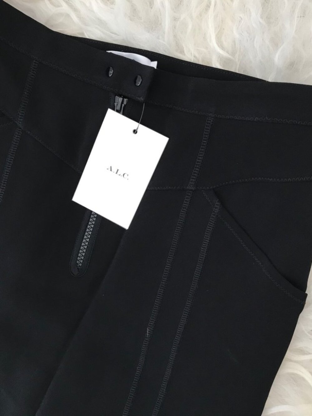 A.L.C. Porter Zip Front Skirt 2196 - Picture 4 of 5